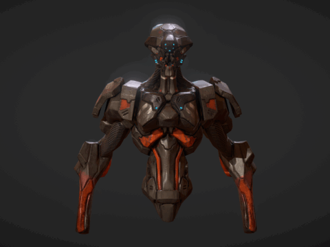 ZBrush for Concept - Mech Design D.ver 3d model