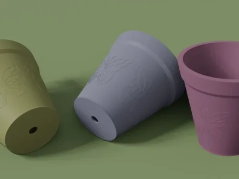 flowerpot 3d model