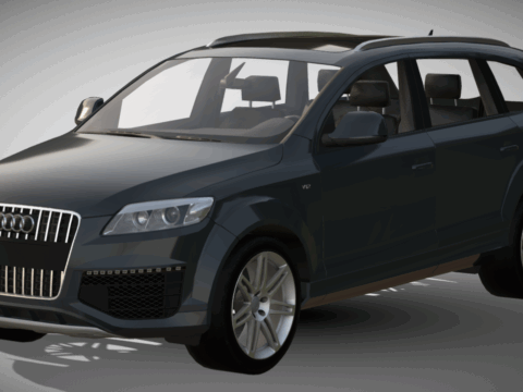 2009 Audi Q7 V12 TDI 3d model