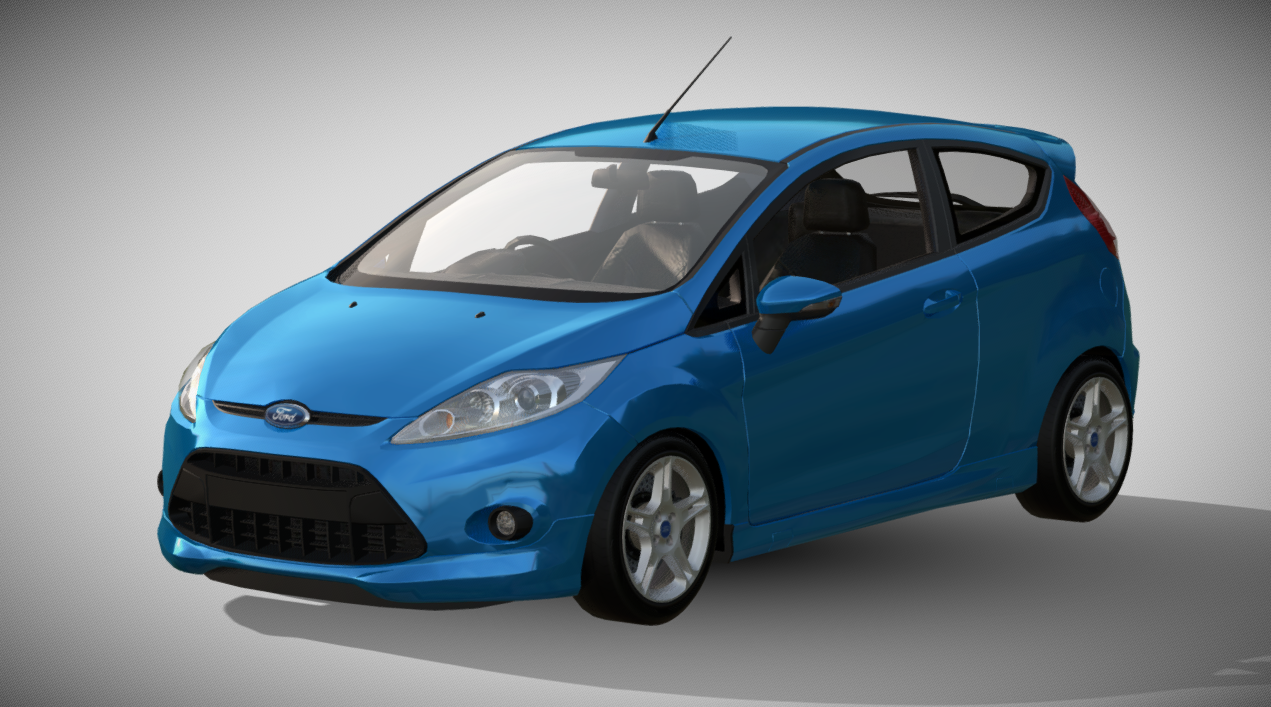 2009 Ford Fiesta Zetec S 3d model