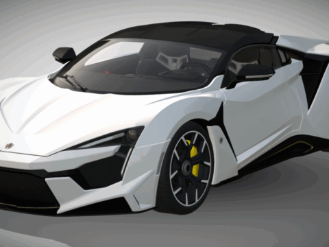 2016 W Motors Fenyr Supersport 3d model