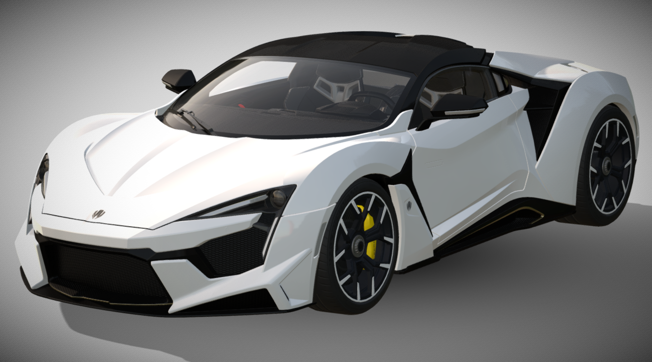 2016 W Motors Fenyr Supersport 3d model