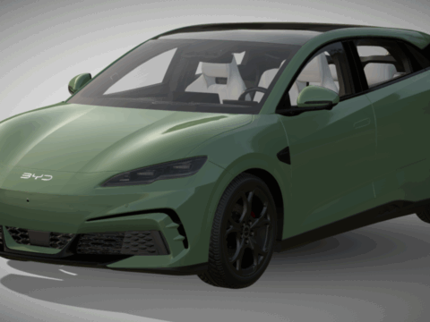 2024 BYD Seal 06 GT 3d model