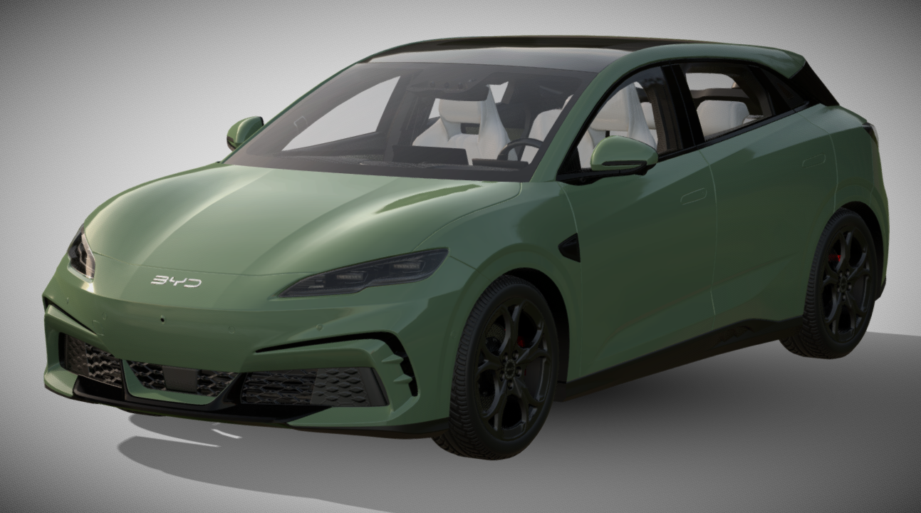 2024 BYD Seal 06 GT 3d model