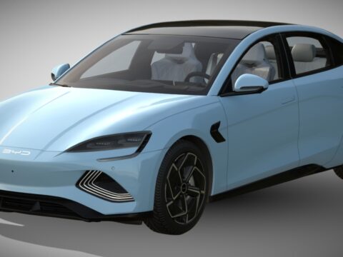 2024 BYD Seal 3d model