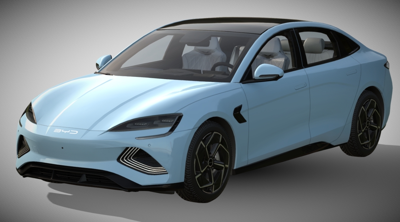 2024 BYD Seal 3d model