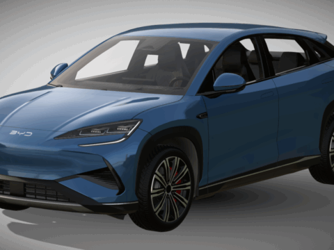 2024 BYD Sealion 7 3d model