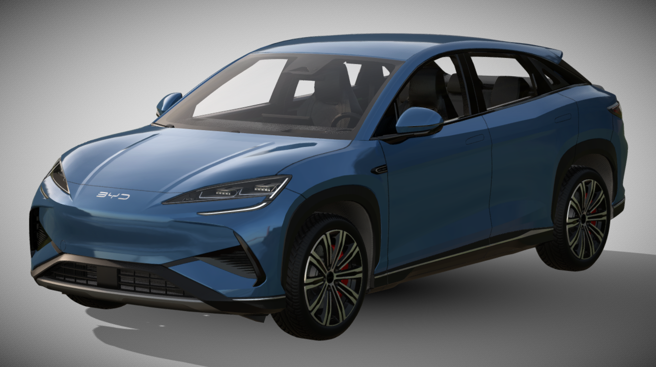 2024 BYD Sealion 7 3d model