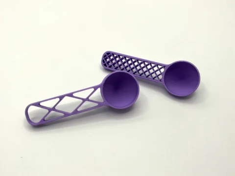 5g Creatine Scoop 3d model