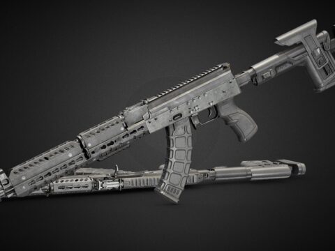 AKM 3d model