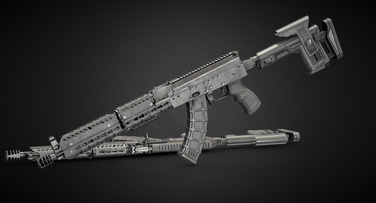 AKM 3d model