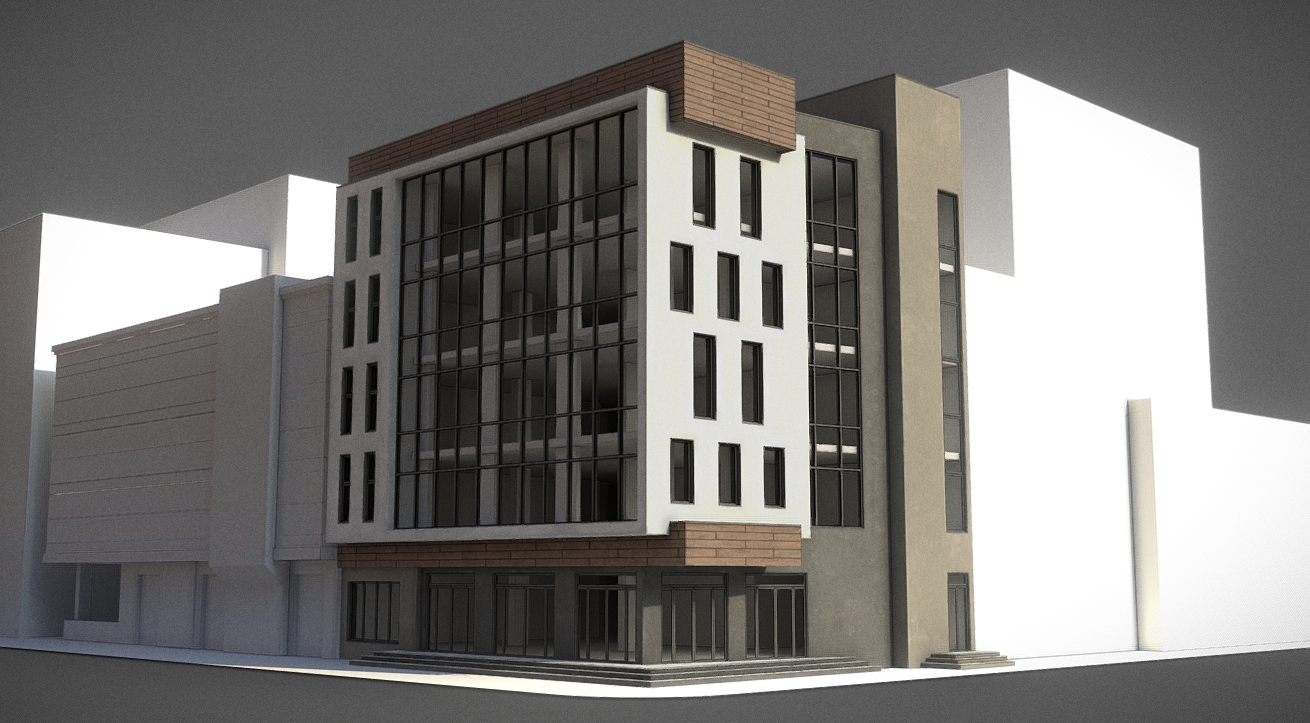Architecture Building 3d model