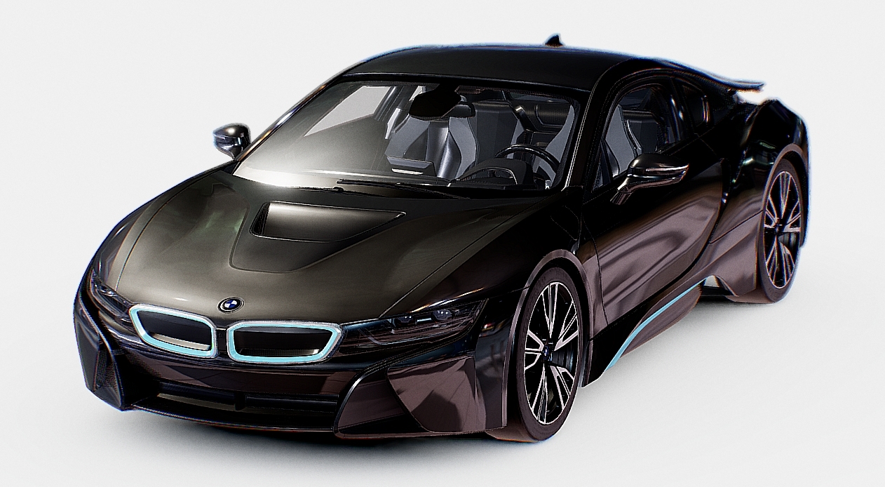 BMW i8 XS 2015 3d model