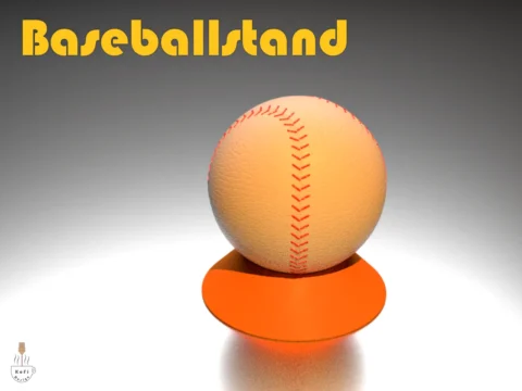Baseball stand 3d model