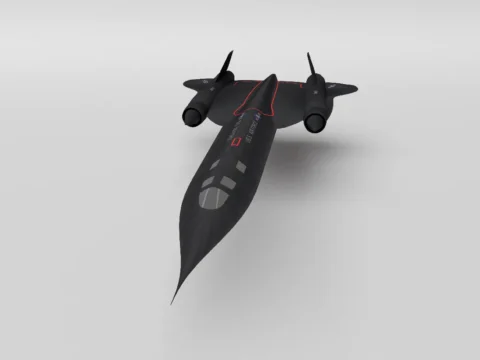 Blackbird 3d model