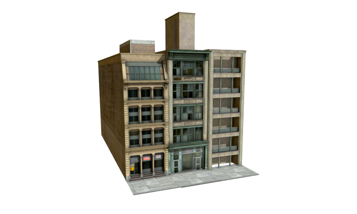 Building 3d model