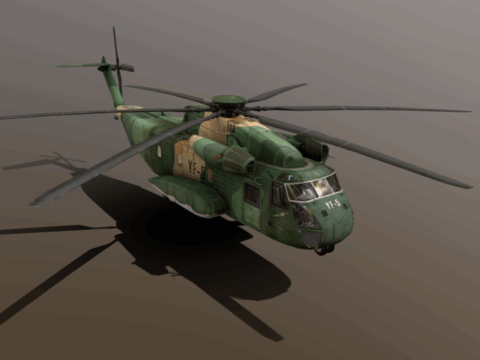 CH-53 Sea Stallion 3d model