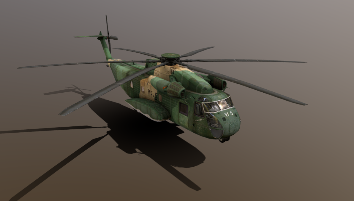 CH-53 Sea Stallion 3d model