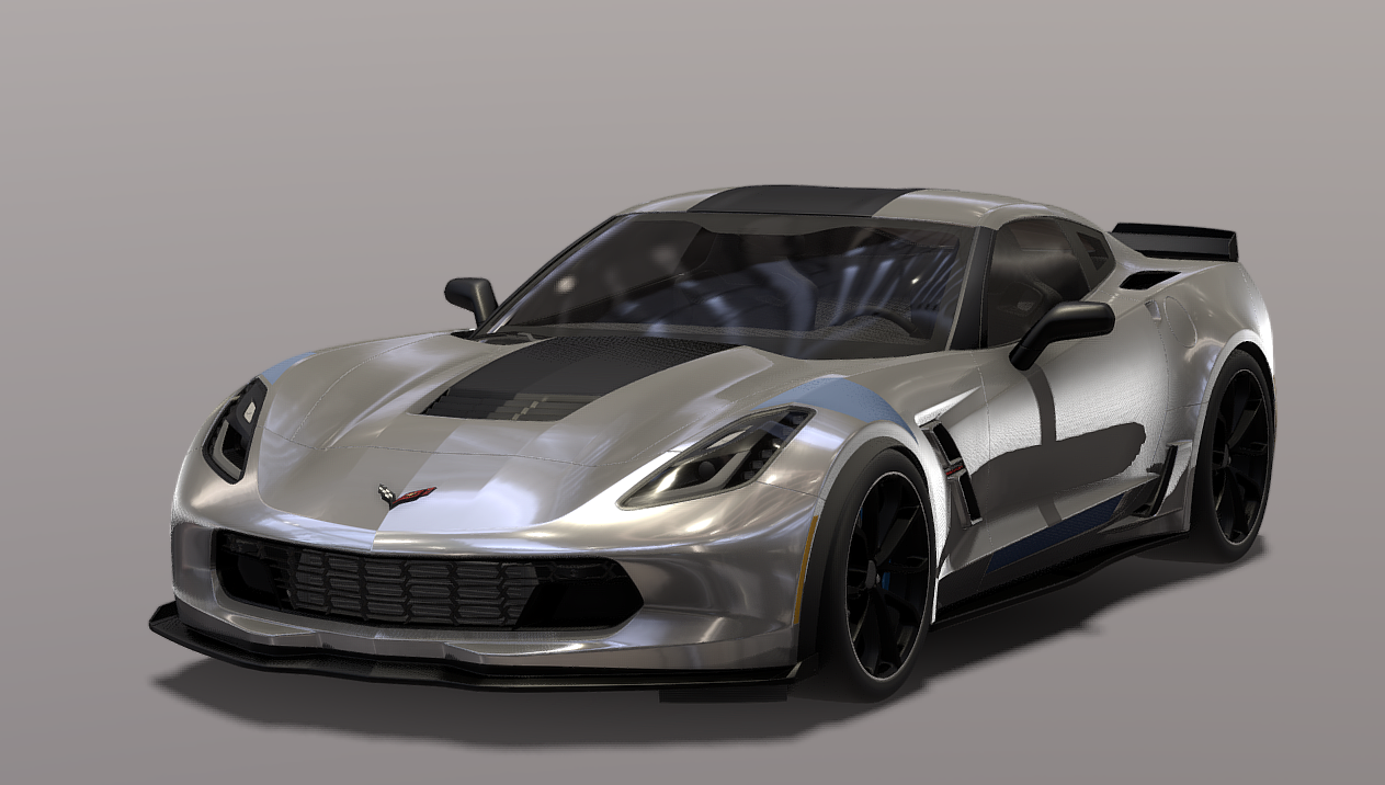 Chevrolet Corvette Carbon 65 Edition 3d model