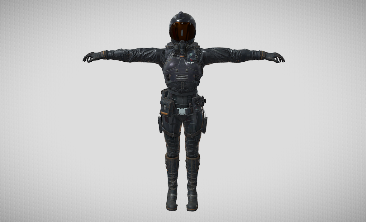 Elite guard - Wolf. Youngblood 3d model