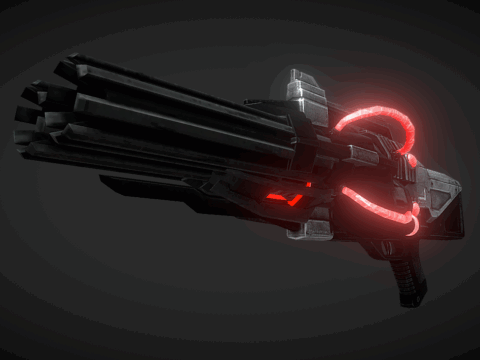 Empire Blaster Gun 3d model