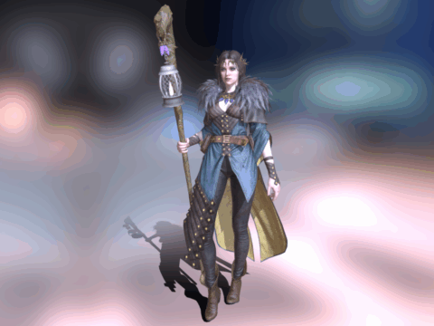 Grave Keepers walk 3d model