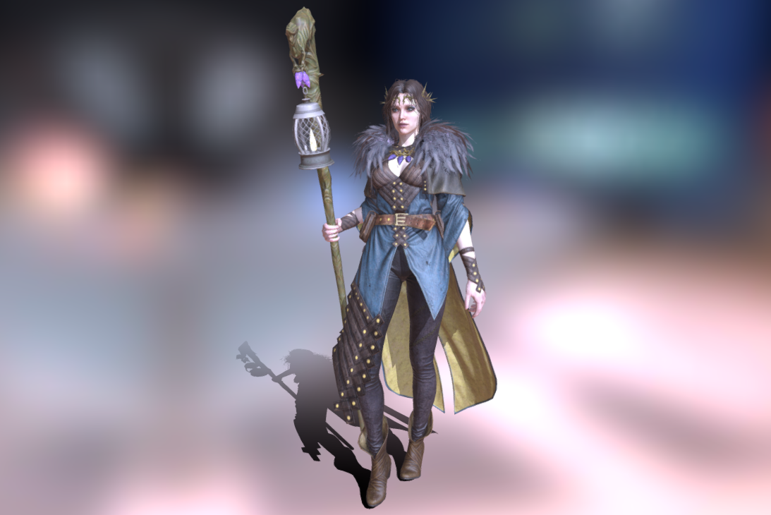 Grave Keepers walk 3d model