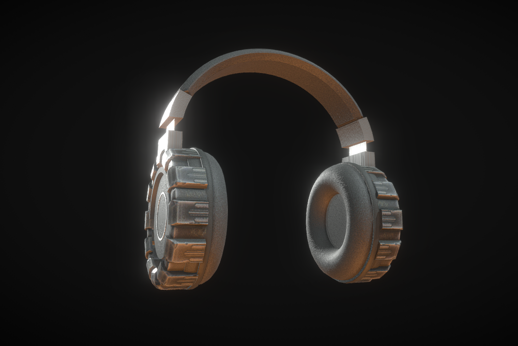 Headphones 3d model