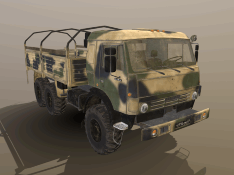 KamAZ-5340 3d model