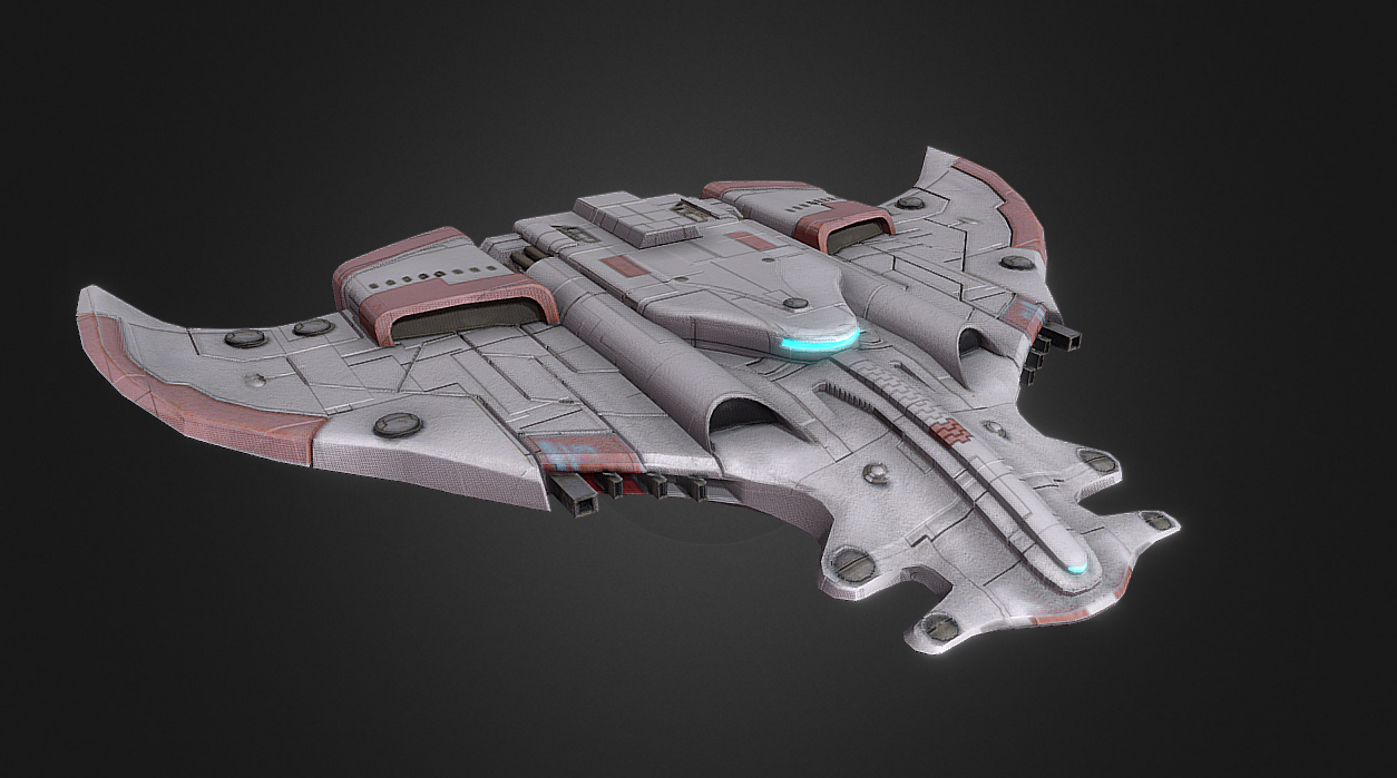 Manta 3d model