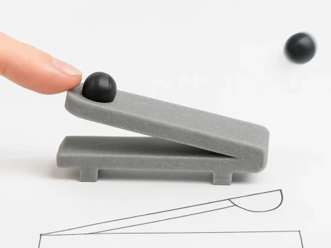 Mini Desktop Catapult – Small Build 3d model