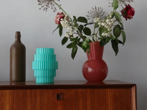 Modular Mid-Century inspired Vase 3d model