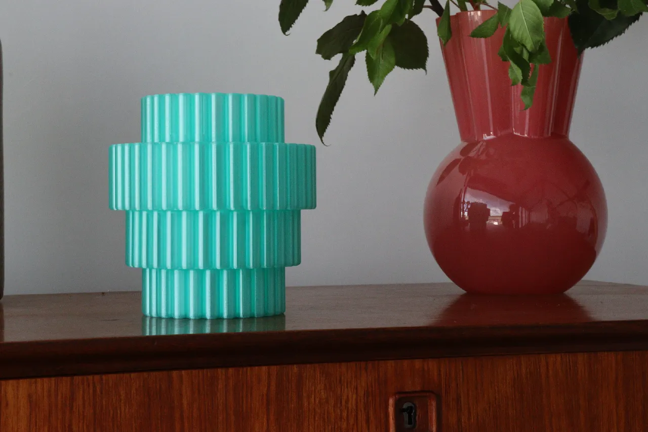 Modular Mid-Century inspired Vase2 3d model