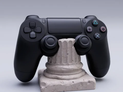 Olympus DualShock 4 Stand 3d model