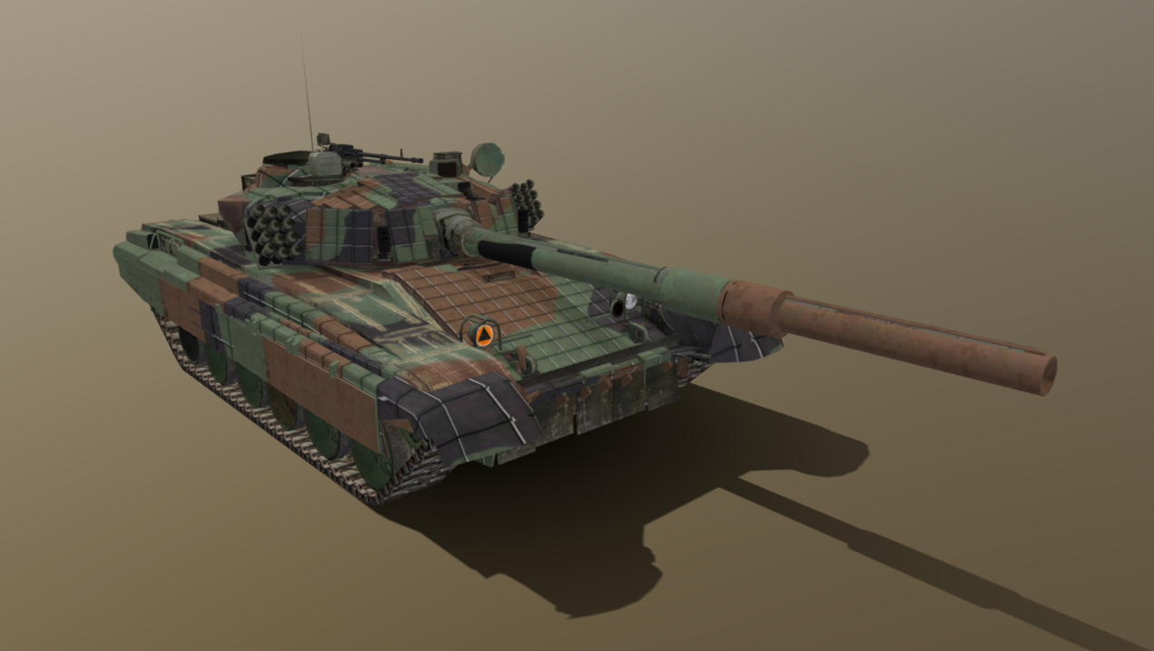 PT-91A Twardy 3d model