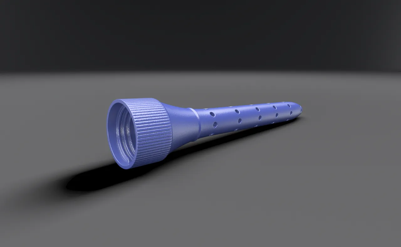 Root-water Canal Bottle Attachment 3d model