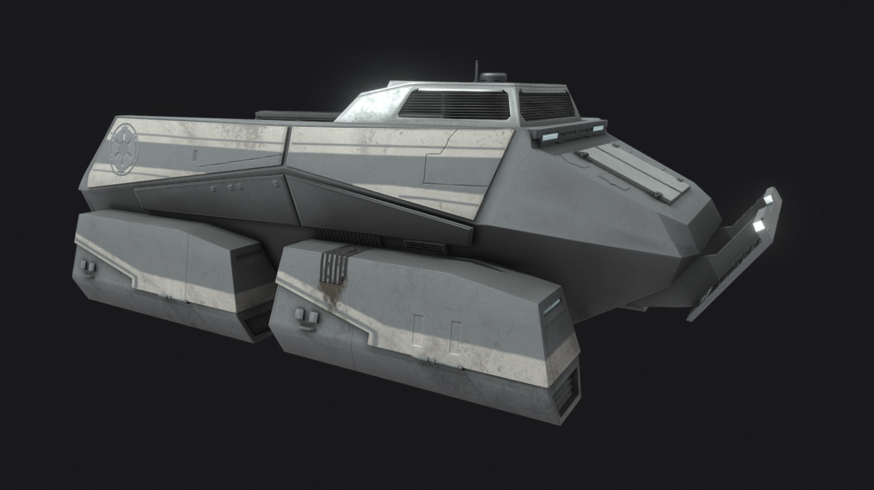 Star Wars Andor Troop Transport 3d model