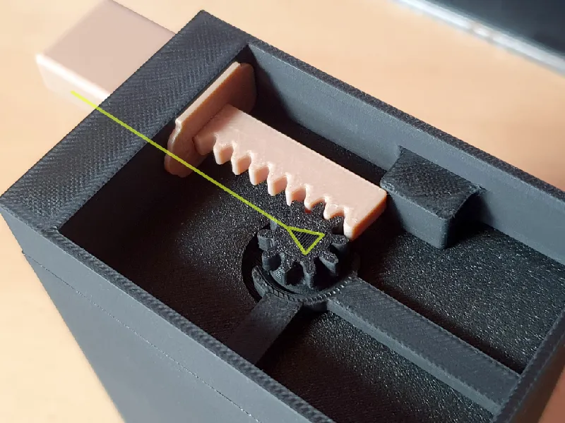Toothpick Dispenser4 3d model