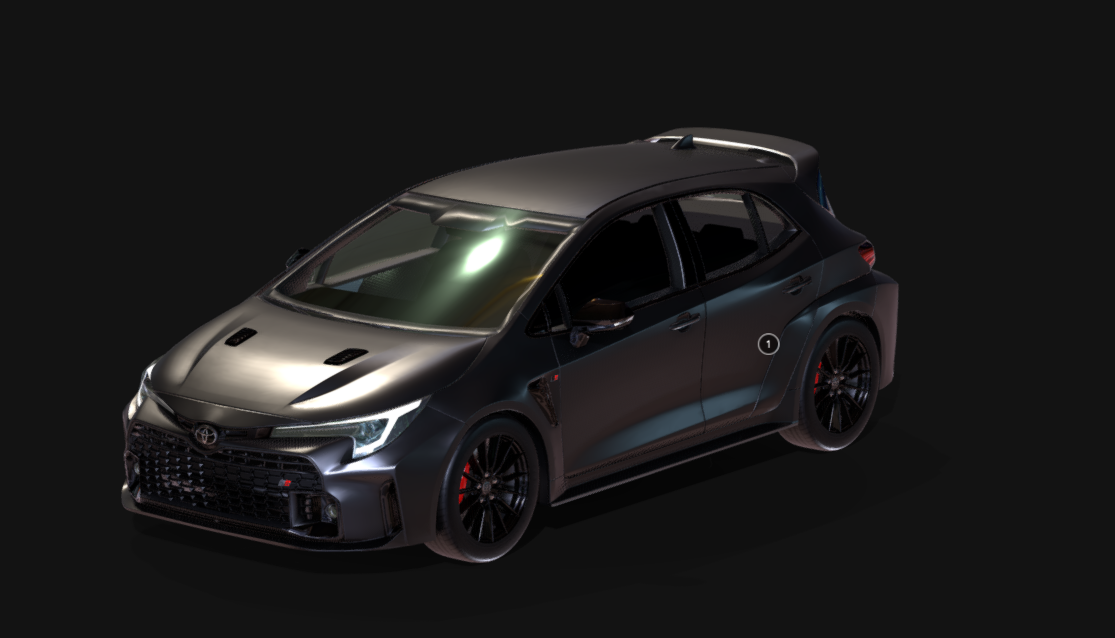 Toyota GR Corolla MORIZO Edition 3d model