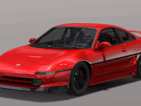 Toyota MR2 SW20 3d model