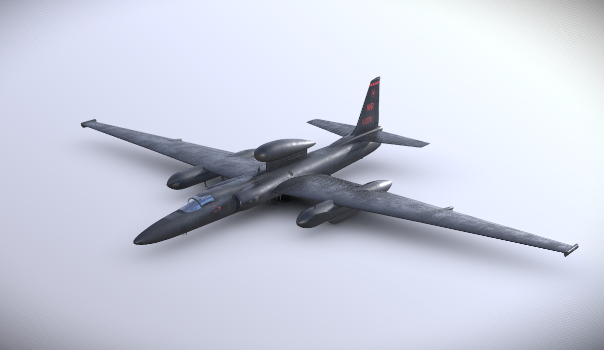 U-2 Dragonlady 3d model