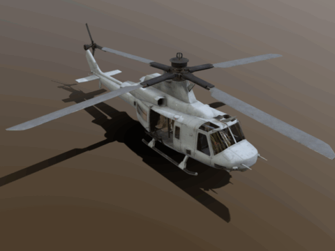 UH-1Y Venom 3d model