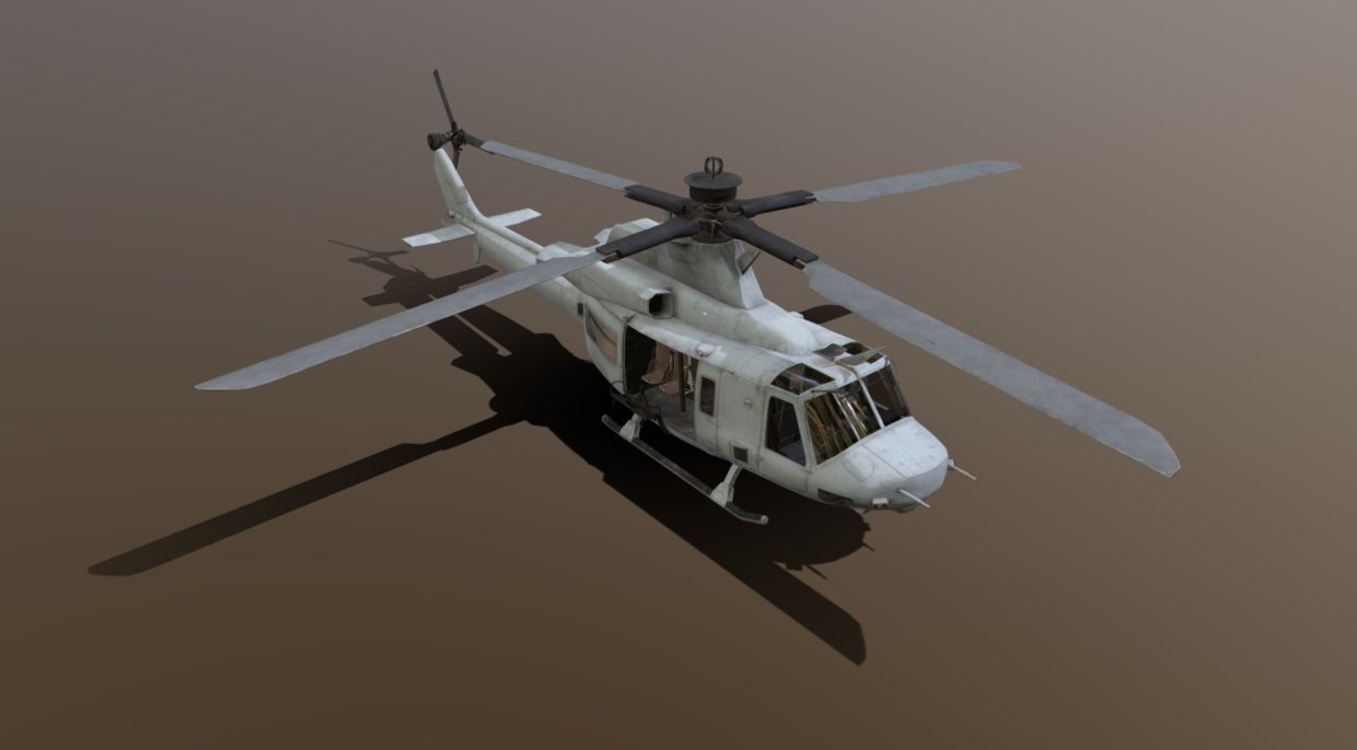 UH-1Y Venom 3d model