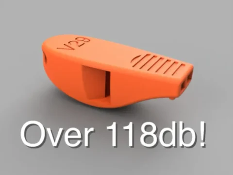 Whistle 3d model