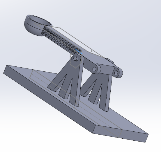 Wooden Catapult8 3d model