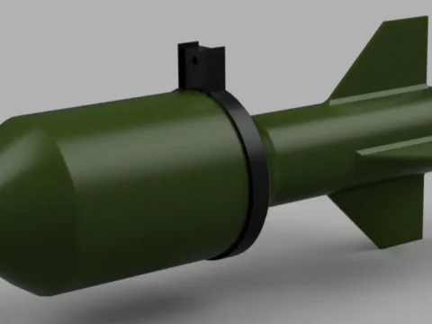 dummy Bomb 3d model