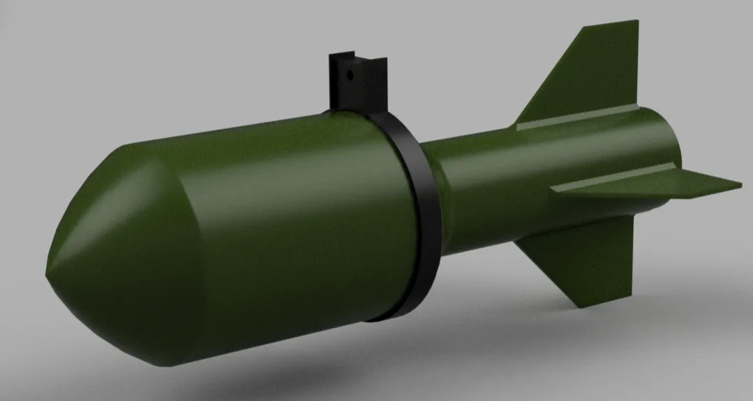 dummy Bomb 3d model