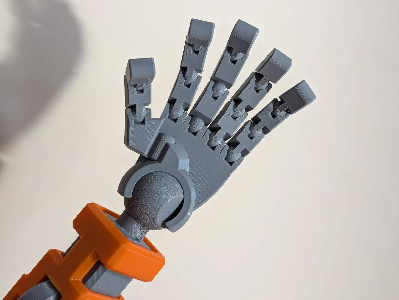 moveable dummy 13 fingers 3d model