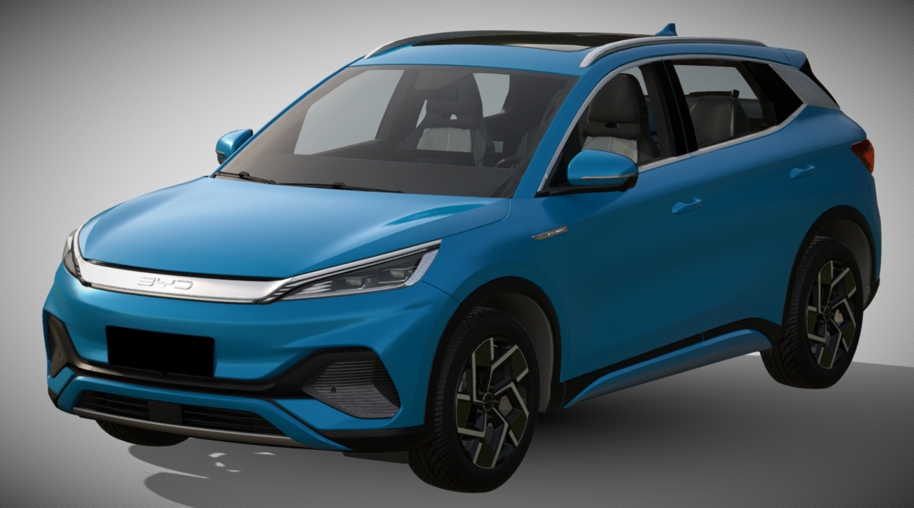 2024 BYD Atto 3 3d model