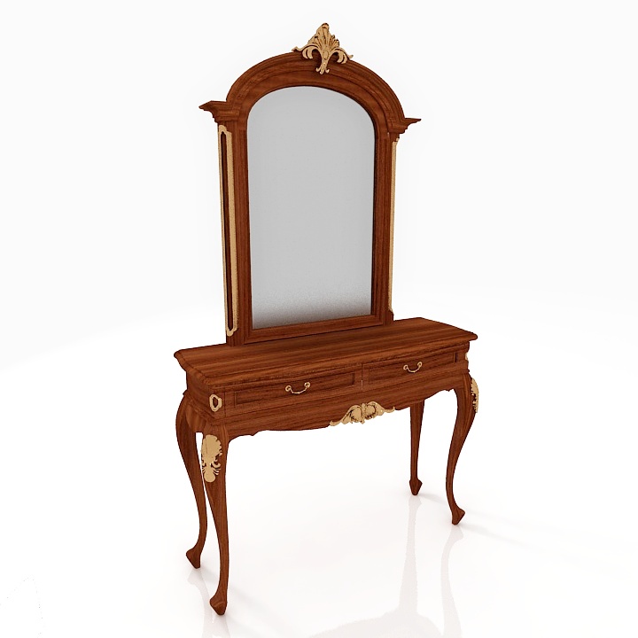 Antonio Caro Trumo Mirror Table 3d model
